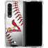 MLB St. Louis Cardinals Game Ball Galaxy Z Fold4 5G Clear Case